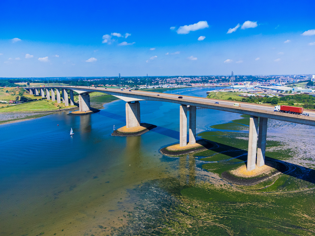 Orwell Bridge Suffolk